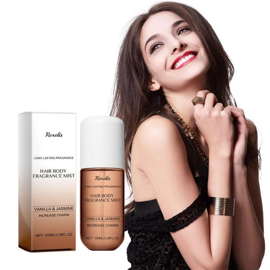 Vanilla Jasmine Fragrance Spray – Natural Fresh Long-Lasting Scent for Neck, Wrist & Behind Ears