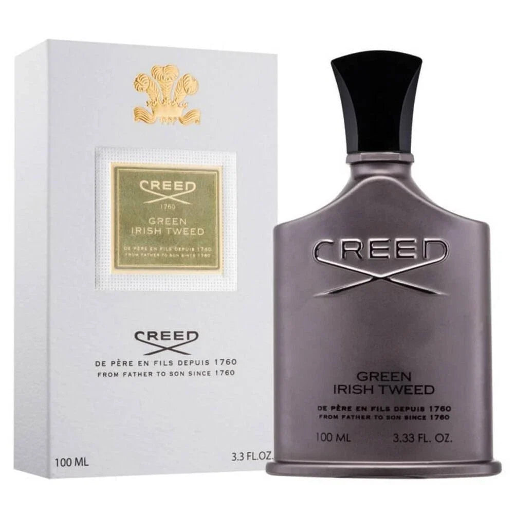 Creed Green Irish Tweed Eau de Parfum 3.3 oz / 100ml Men's Cologne New in Box