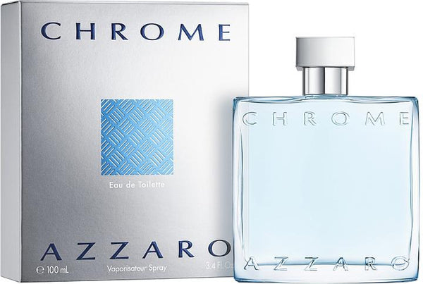 Azzaro Chrome Eau de Toilette 3.3 oz / 100ml Men's Cologne Spray