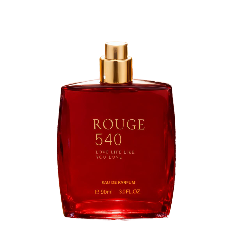 90ml Eau De Toilette for Women – Red Crystal Diamond Cap, Rose Scented Opulent Fragrance