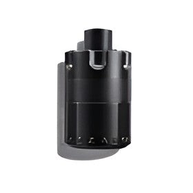 Black Azzaro perfume bottle on a white background