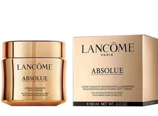 Lancôme, Lancome Absolue, Absolue Soft Cream, Revitalizing Cream, Brightening Cream, Face Cream, Facial Moisturizer, Anti Aging Skincare, Luxury Skincare, Lancôme Skincare, Lancôme Moisturizer, 60mL, 2oz, New Sealed